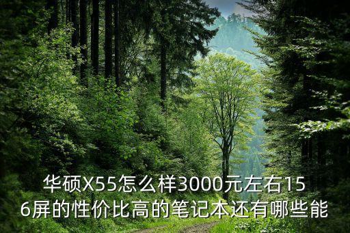 華碩X55怎么樣3000元左右156屏的性價(jià)比高的筆記本還有哪些能
