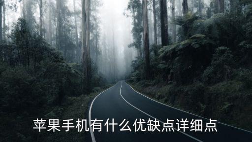 蘋果手機有什么優(yōu)缺點詳細點