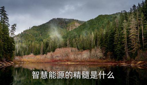 智慧能源的精髓是什么