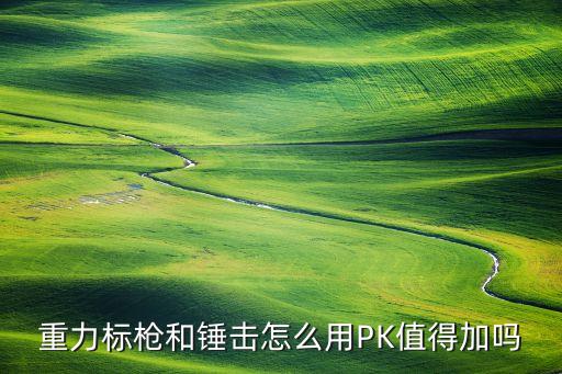 重力標(biāo)槍和錘擊怎么用PK值得加嗎