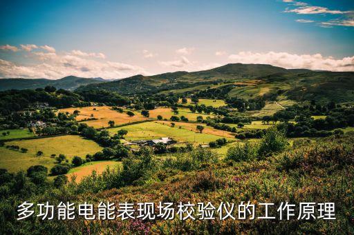 多功能電能表現(xiàn)場校驗儀的工作原理