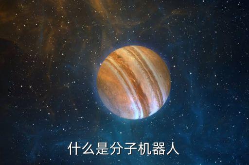 什么是分子機器人