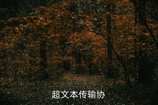 超文本傳輸協(xié)