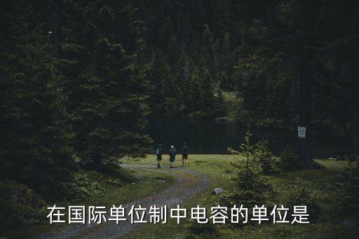 電容的國(guó)際單位，電容的國(guó)際單位是