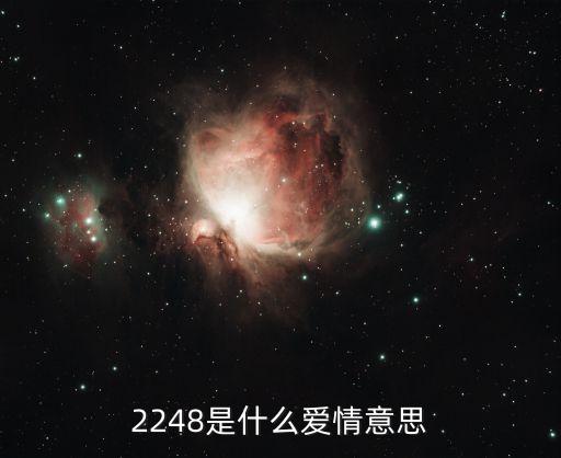2248是什么愛情意思