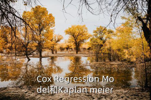 cox回歸，Cox Regression Model和Kaplan meier