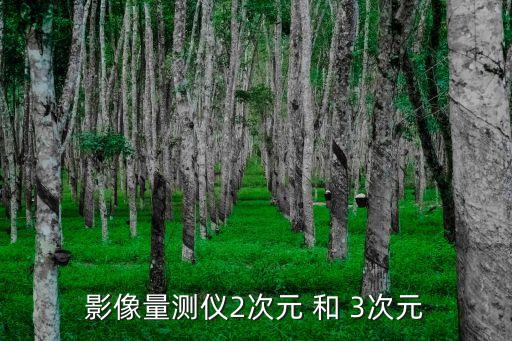 影像量測(cè)儀2次元 和 3次元
