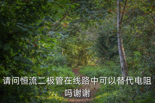 恒流二極管，恒流二極管怎么使用