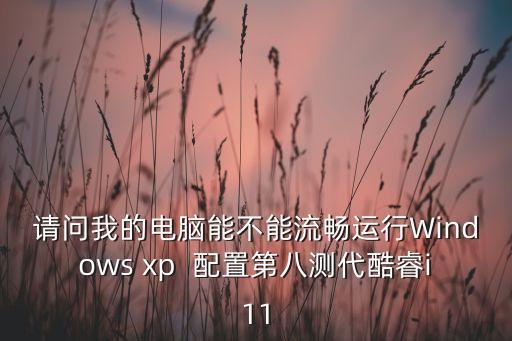 i11處理器，3110M CPU  240GHz 4 CPUs24GHz這是什么意思啊這個(gè)處