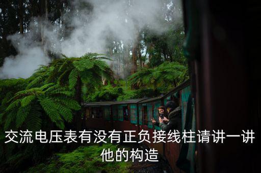交流電壓表有沒有正負接線柱請講一講他的構(gòu)造