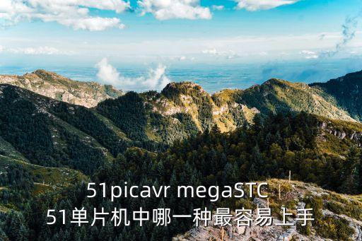 51picavr megaSTC 51單片機(jī)中哪一種最容易上手