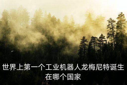 工業(yè)機器人圖片，世界上第一個工業(yè)機器人龍梅尼特誕生在哪個國家