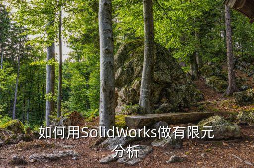 solidworks有限元分析，在solidworks中如何進行有限元分析并且進行進行分析