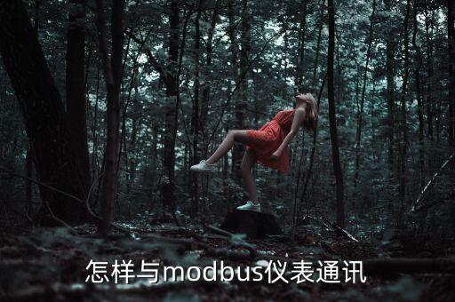 modbus通訊，怎樣與modbus儀表通訊