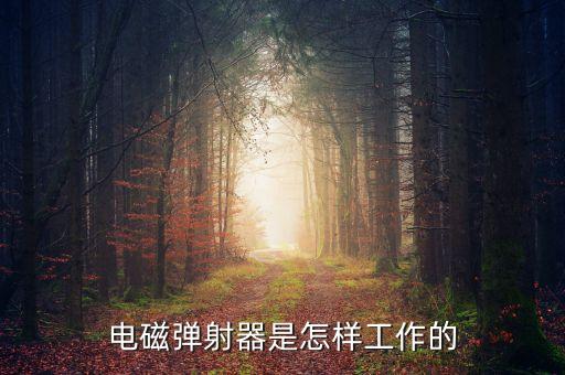 電磁彈射器是怎樣工作的