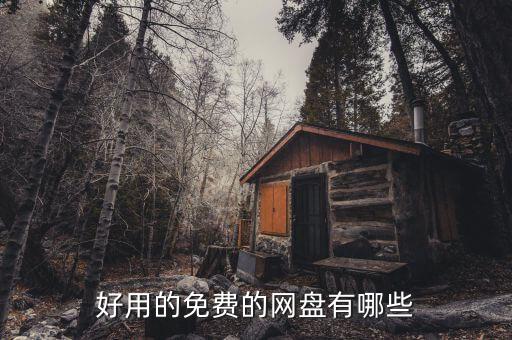 好用的免費的網(wǎng)盤有哪些