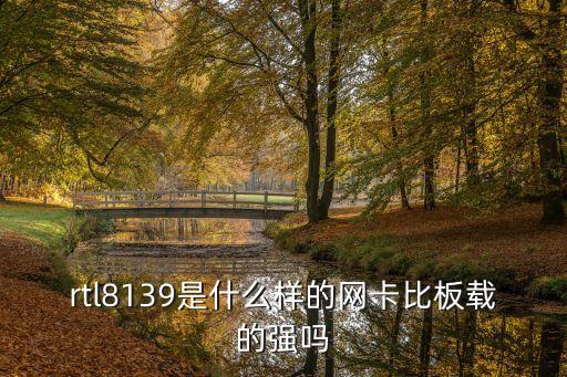 rtl8139是什么樣的網(wǎng)卡比板載的強(qiáng)嗎
