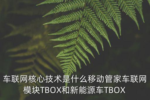 車(chē)聯(lián)網(wǎng)核心技術(shù)是什么移動(dòng)管家車(chē)聯(lián)網(wǎng)模塊TBOX和新能源車(chē)TBOX