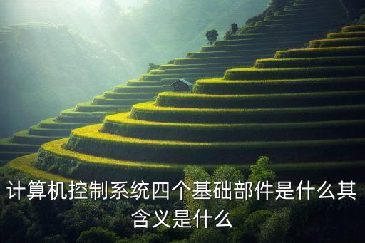 計(jì)算機(jī)控制系統(tǒng)，計(jì)算機(jī)控制系統(tǒng)的定義是啥