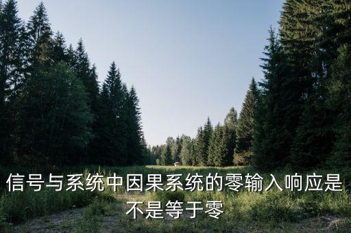 因果信號，周期信號是因果信號