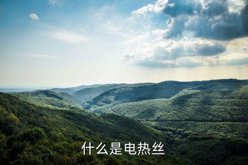 什么是電熱絲