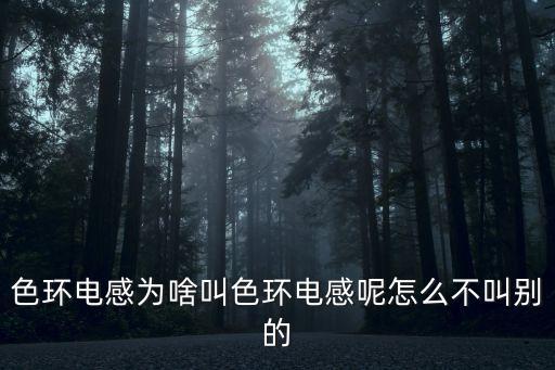色環(huán)電感為啥叫色環(huán)電感呢怎么不叫別的