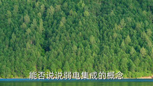 弱電系統(tǒng)集成，請(qǐng)問(wèn)系統(tǒng)集成和弱電具體有什么不同弱電的資格證有哪些呢公司是