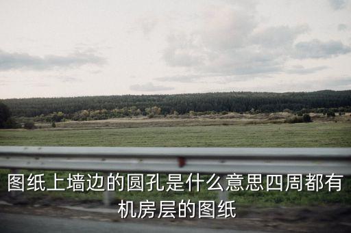圖紙上墻邊的圓孔是什么意思四周都有 機(jī)房層的圖紙