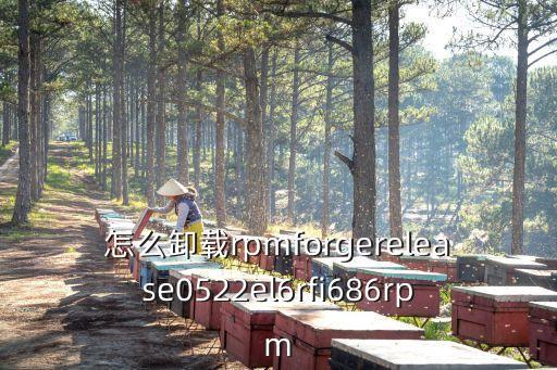 rpm卸載，怎么卸載rpmforgerelease0522el6rfi686rpm