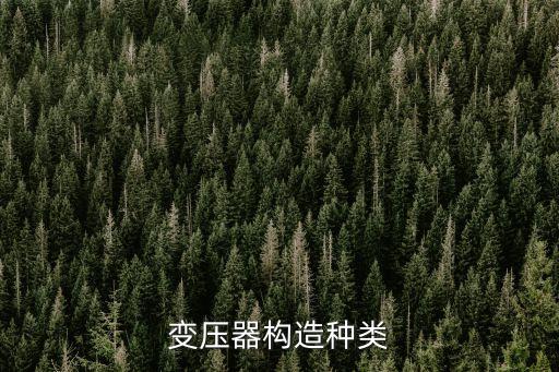 變壓器構(gòu)造種類