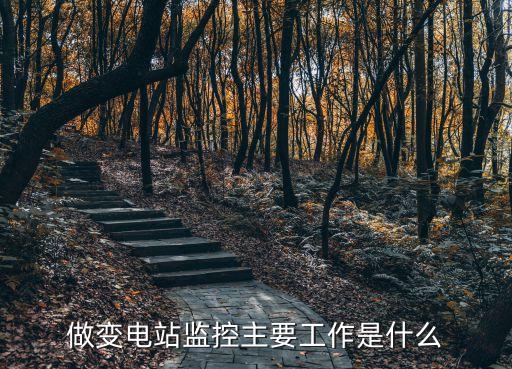做變電站監(jiān)控主要工作是什么