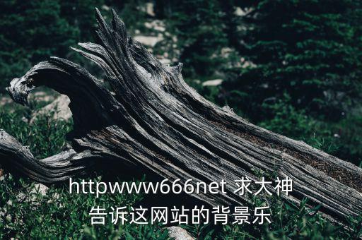 httpwww666net 求大神告訴這網(wǎng)站的背景樂