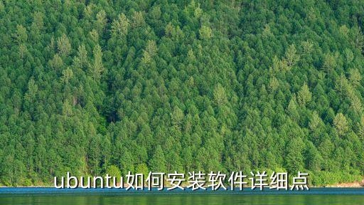 ubuntu如何安裝軟件詳細(xì)點(diǎn)