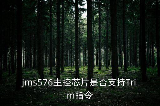 jms576，jms576主控芯片是否支持Trim指令