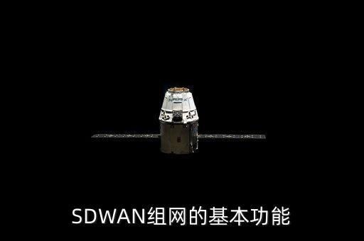 SDWAN組網(wǎng)的基本功能