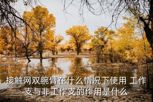 接觸網(wǎng)雙腕臂在什么情況下使用 工作支與非工作支的作用是什么