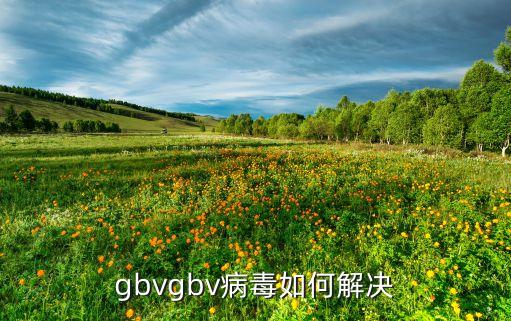 gbv，gbvgbv病毒如何解決