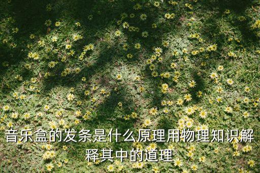 音樂盒的發(fā)條是什么原理用物理知識解釋其中的道理