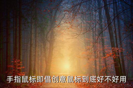 手指鼠標即倡創(chuàng)意鼠標到底好不好用