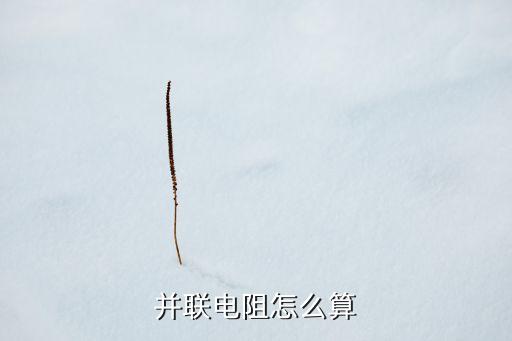 并聯(lián)電阻怎么算