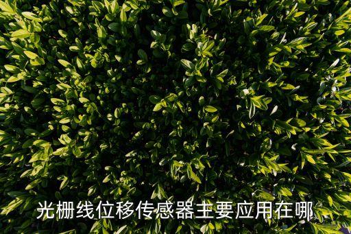 光柵線位移傳感器主要應(yīng)用在哪