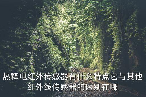 熱釋電傳感器，熱釋電紅外傳感器有什么特點(diǎn)它與其他紅外線傳感器的區(qū)別在哪