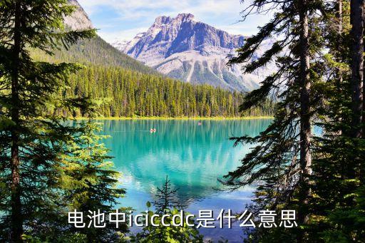電池中iciccdc是什么意思