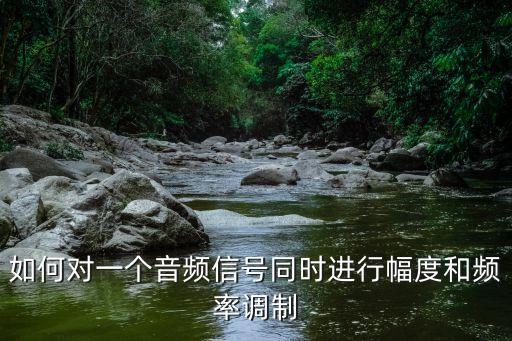 如何對(duì)一個(gè)音頻信號(hào)同時(shí)進(jìn)行幅度和頻率調(diào)制