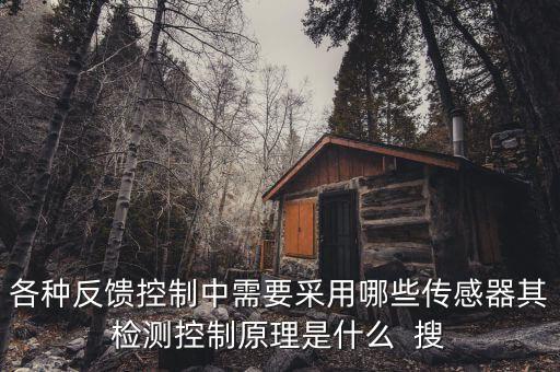 各種反饋控制中需要采用哪些傳感器其檢測控制原理是什么  搜