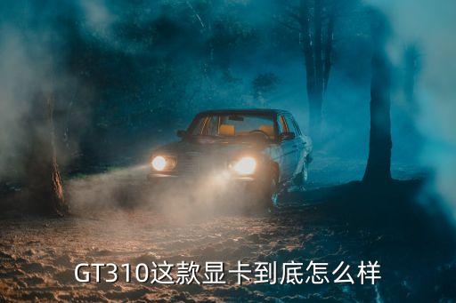 GT310這款顯卡到底怎么樣