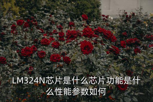 lm324n，lm324n各腳功能