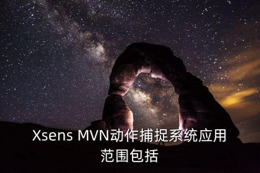 Xsens MVN動作捕捉系統(tǒng)應(yīng)用范圍包括