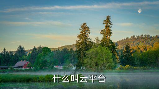 什么叫云平臺(tái)