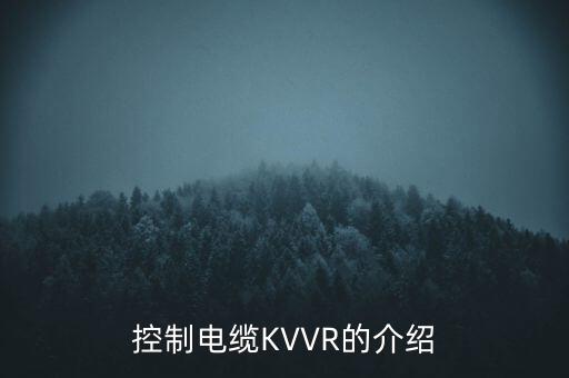 kvv電纜，kvv是什么電纜